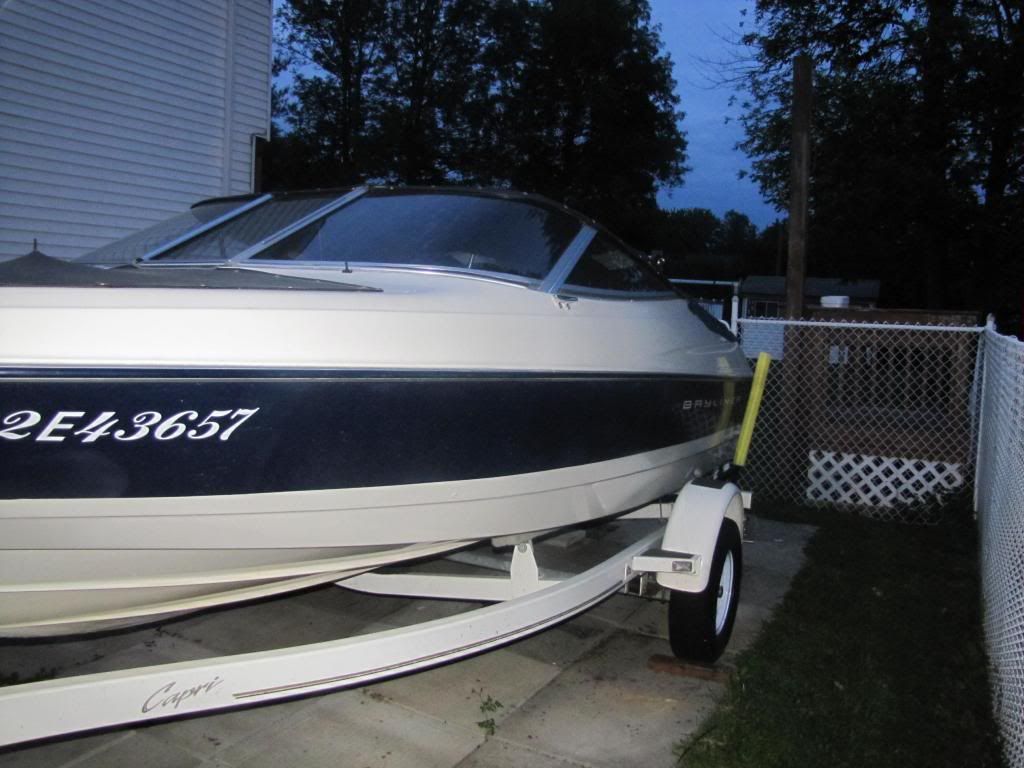 Bayliner wont load straight on the trailer Boating Forum iboats